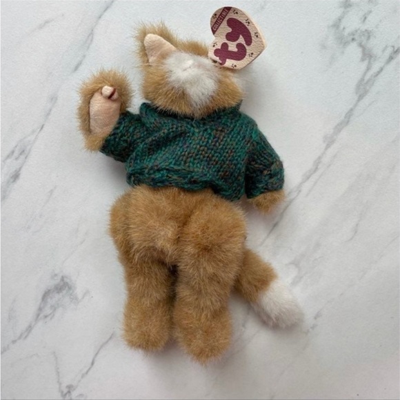 Vintage TY Collectible Plush Pouncer Attic Cat #6011 Treasure Collection animal - Picture 4 of 11